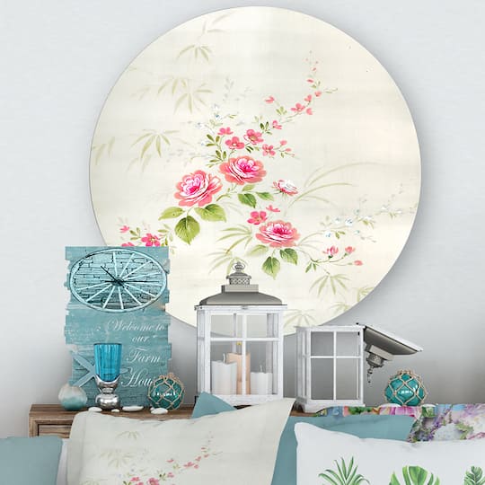Designart - Retro Drawing of Flowers II